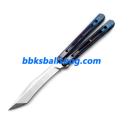 Theone Reaper Balisong Clone Titanium Handle