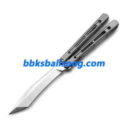 Theone Reaper Balisong Clone Titanium Handle
