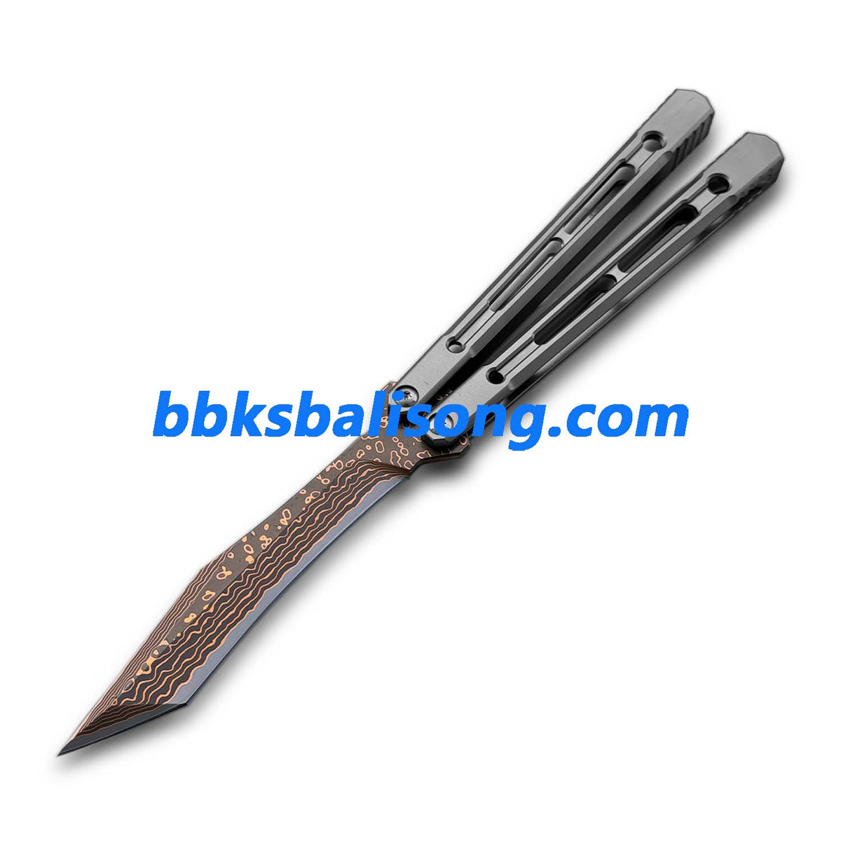 Theone Reaper Balisong Clone Titanium Handle