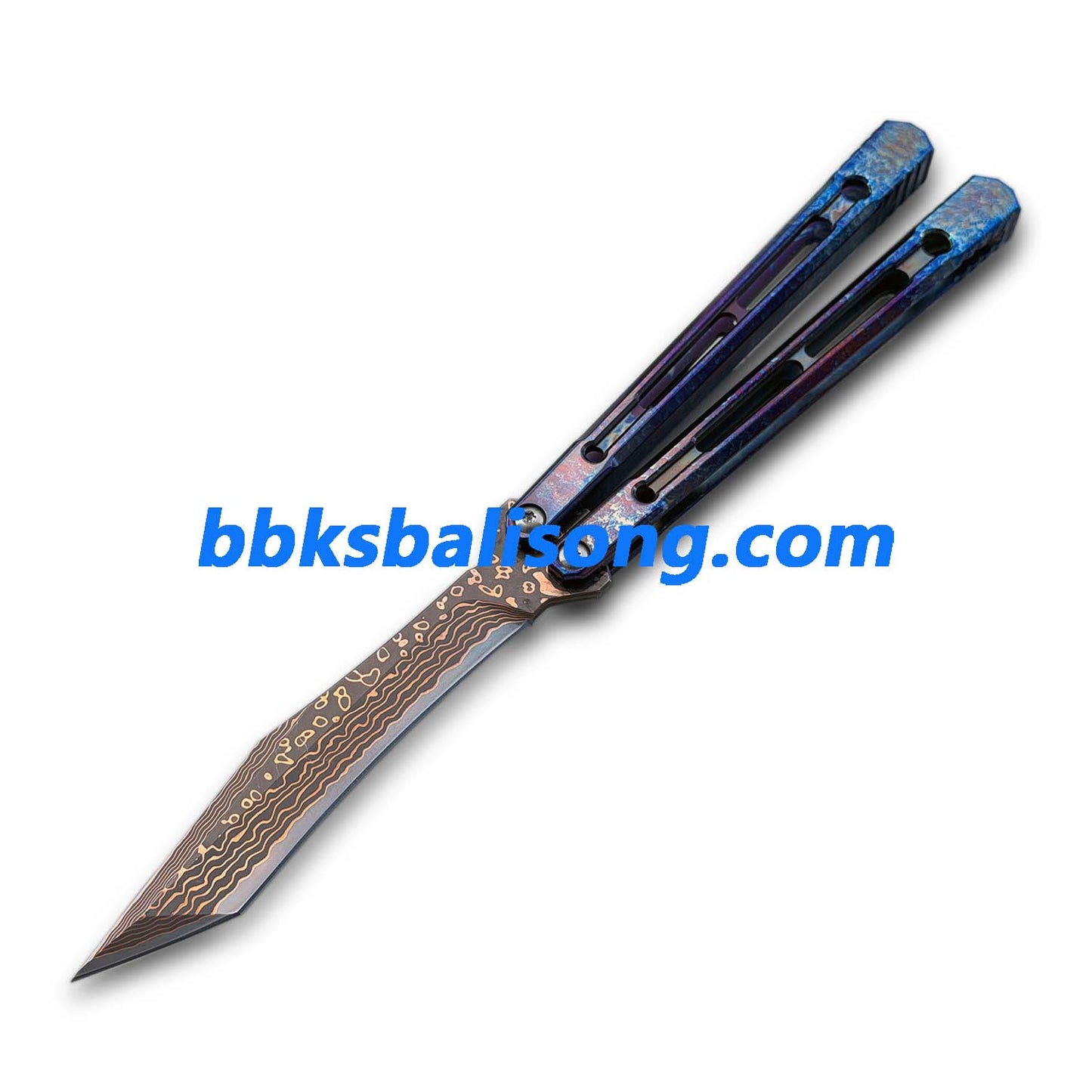 Theone Reaper Balisong Clone Titanium Handle