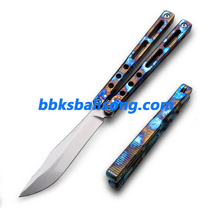 Theone Regime Balisong Clone Titanium Handle