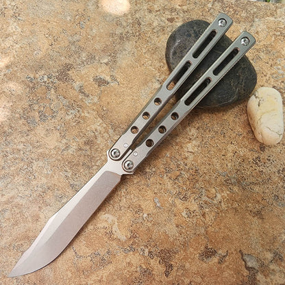 Theone Regime Balisong Clone Titanium Handle