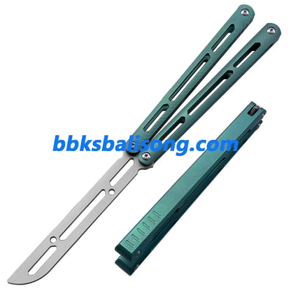 Theone Tsunami Balisong Clone Titanium Channel Handle BBKSbalisong