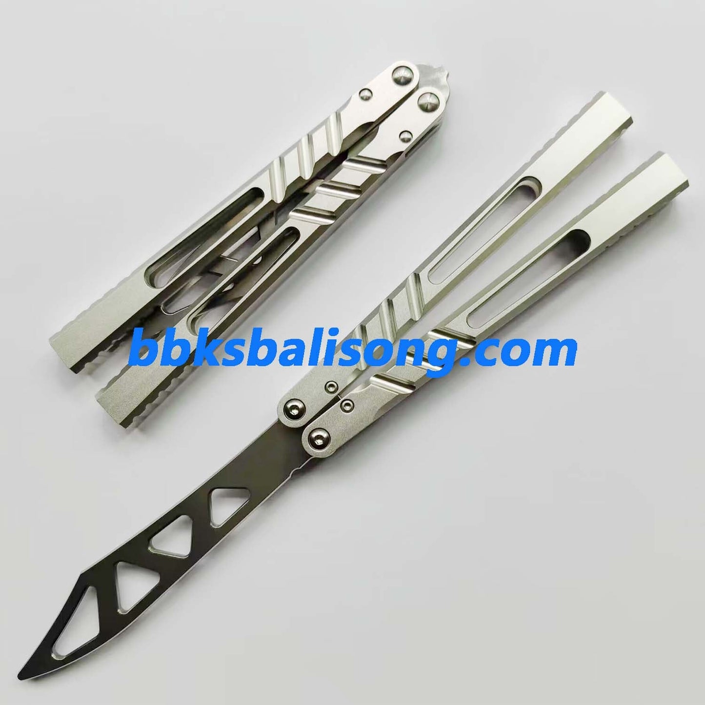 Titus CHAB Channel Alpha Beast Balisong Clone 7075 Aluminum Handle