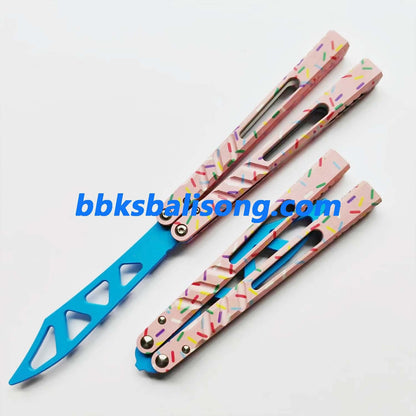 Titus CHAB Channel Alpha Beast Balisong Clone 7075 Aluminum Handle