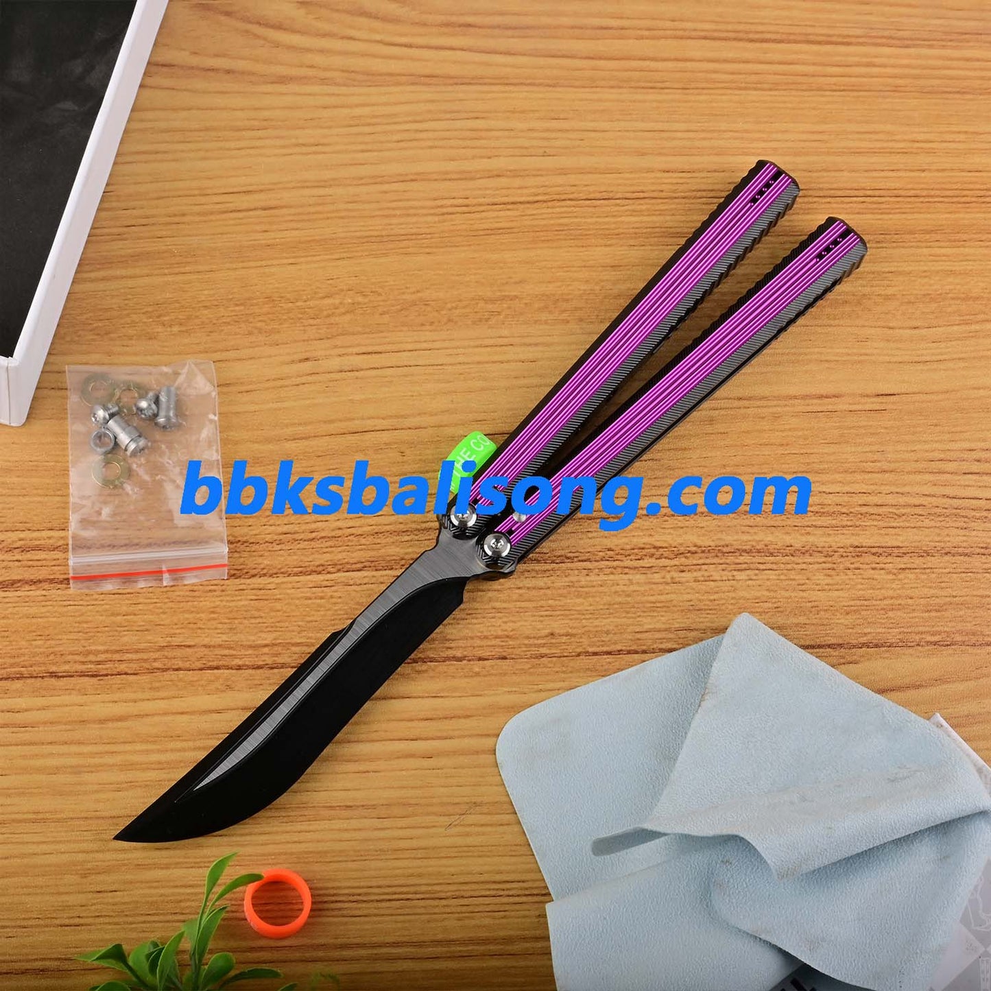 Titus Corvus Balisong Clone 7075 Aluminum Bushings System