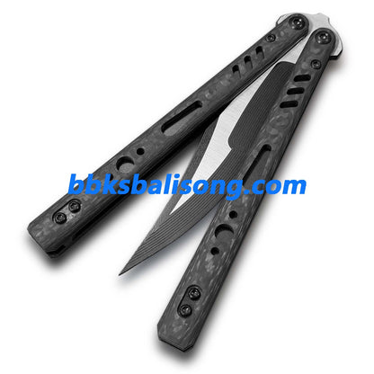 Titus Customize Replicant Balisong Clone G10+Titanium Handle