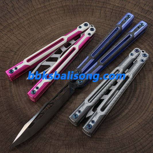 Titus Cygnus Balisong Clone G10+7075 Aluminum
