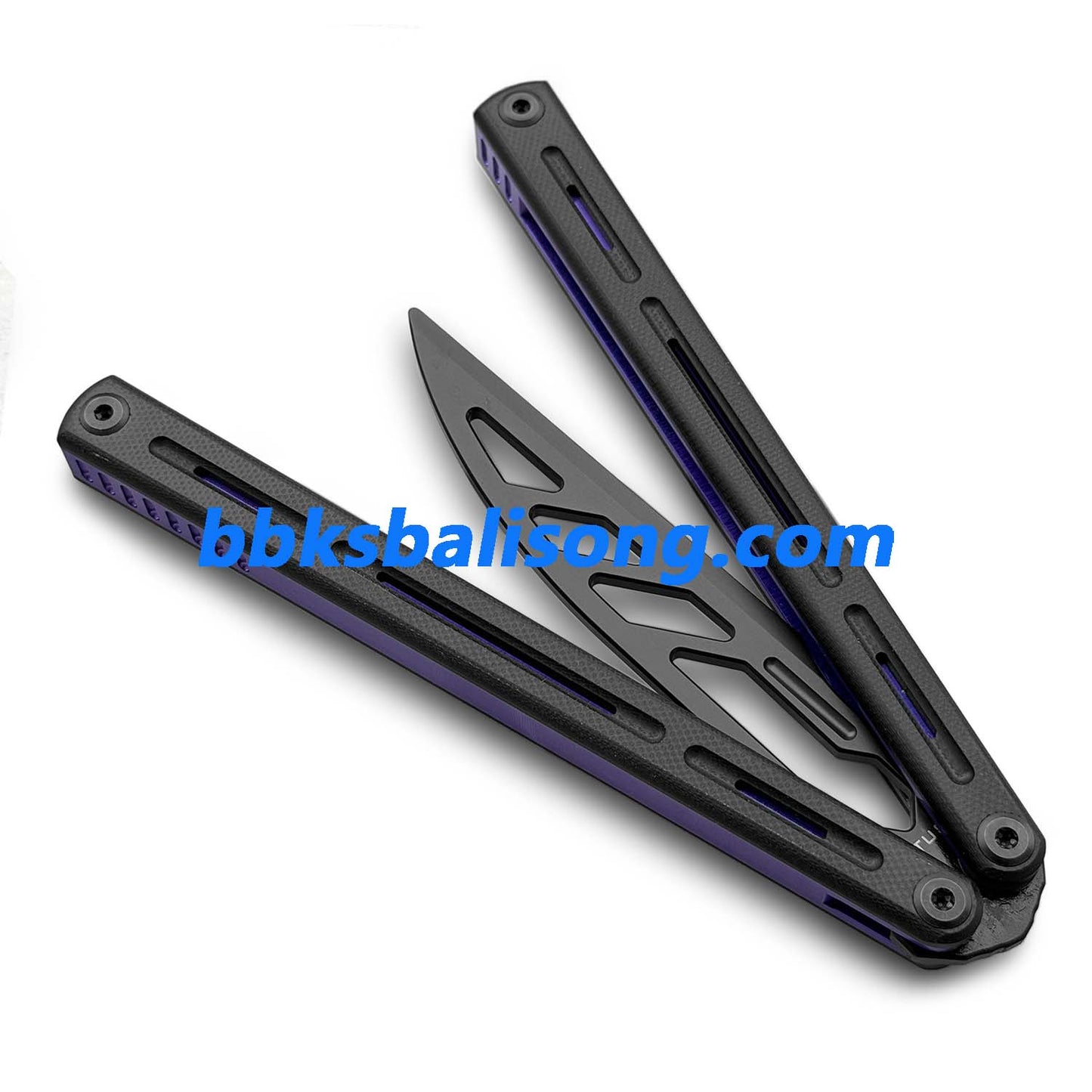 Titus Egrets Original Balisong G10+7075 Aluminum Handle Bushings System