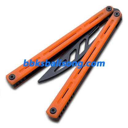 Titus Egrets Original Balisong G10+7075 Aluminum Handle Bushings System