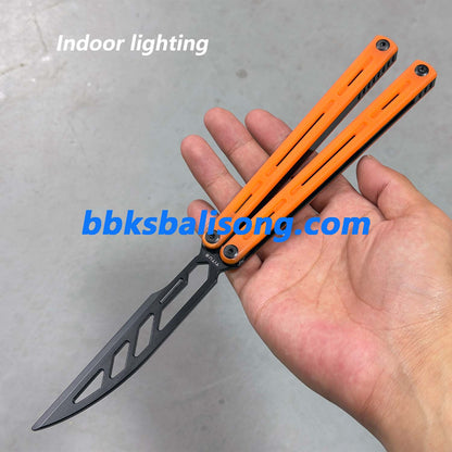 Titus Egrets Original Balisong G10+7075 Aluminum Handle Bushings System