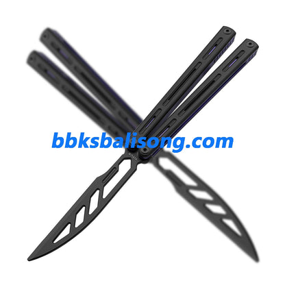 Titus Egrets Original Balisong G10+7075 Aluminum Handle Bushings System