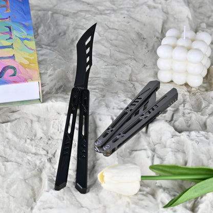 Titus Ethereal Balisong Titanium Handle