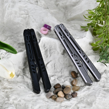 Titus Ethereal Balisong Titanium Handle