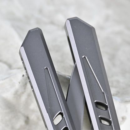 Titus Ethereal Balisong Titanium Handle
