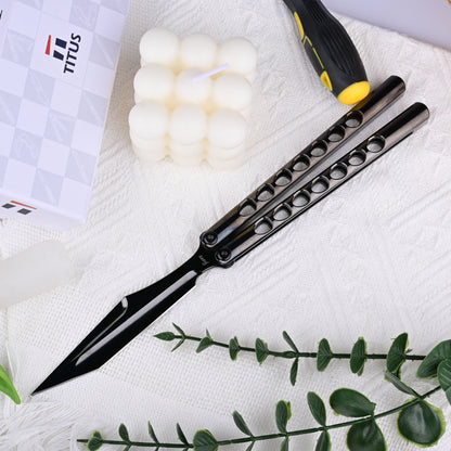 Titus Fiore Balisong Clone Titanium Handle