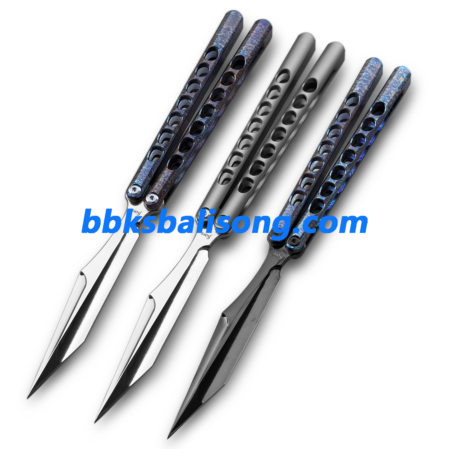 Titus Fiore Balisong Clone Titanium Handle