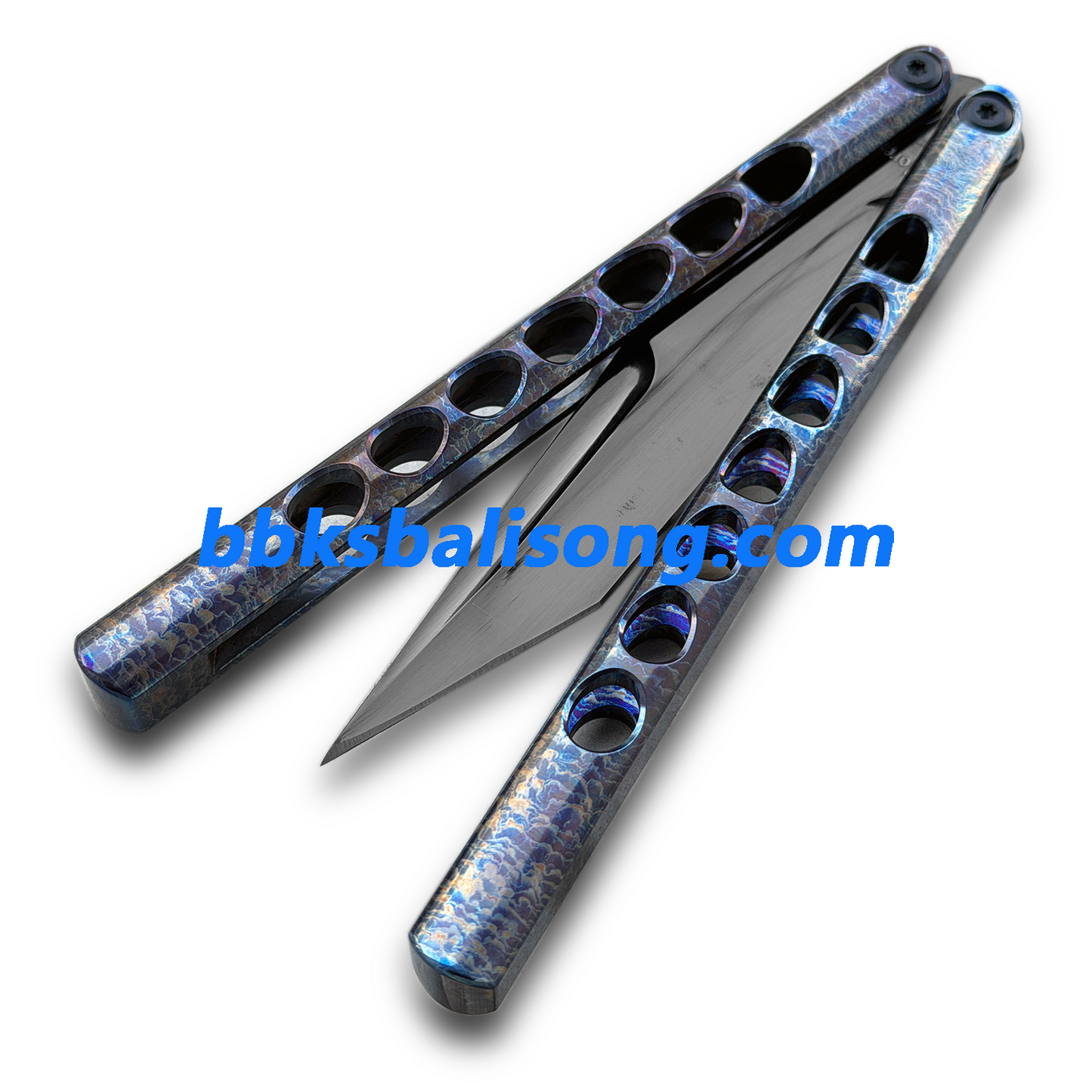 Titus Fiore Balisong Clone Titanium Handle