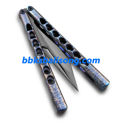 Titus Fiore Balisong Clone Titanium Handle