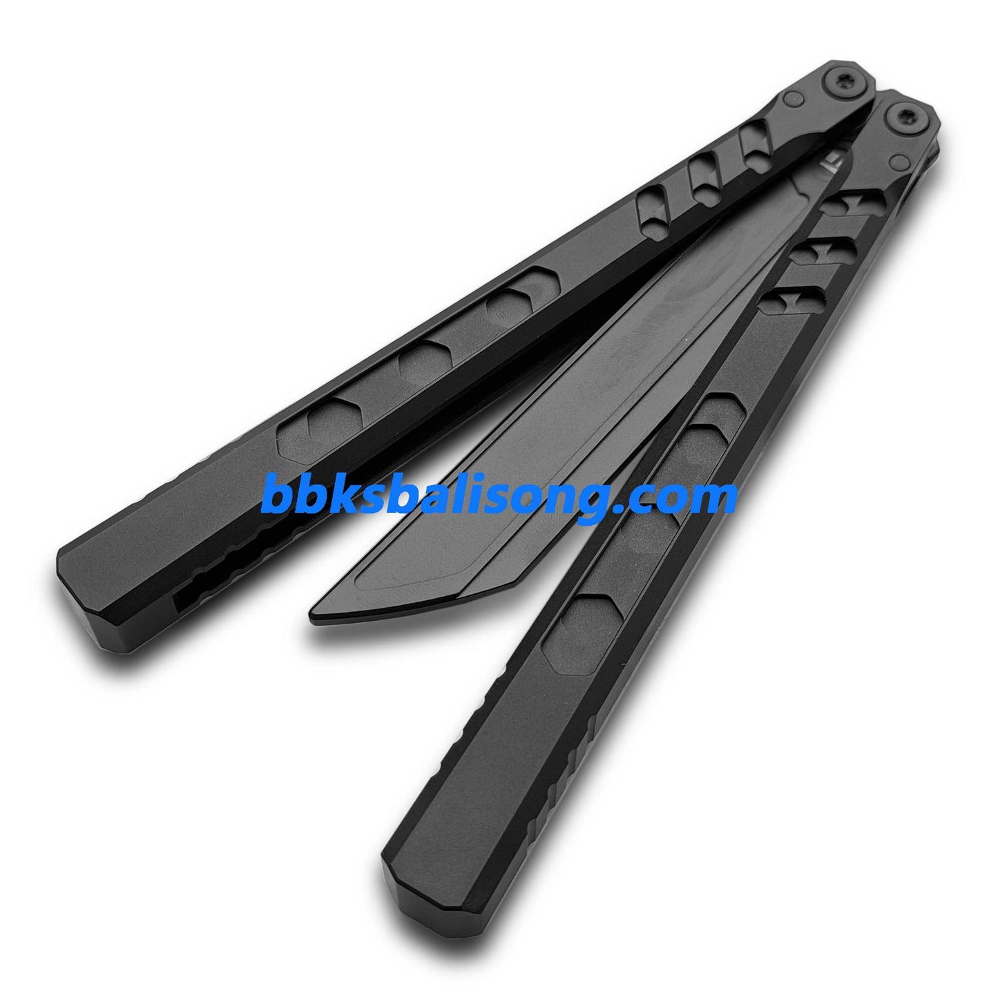 Titus Hex Balisong Clone 7075 Aluminum Handle Bushings System
