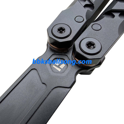 Titus Hex Balisong Clone 7075 Aluminum Handle Bushings System