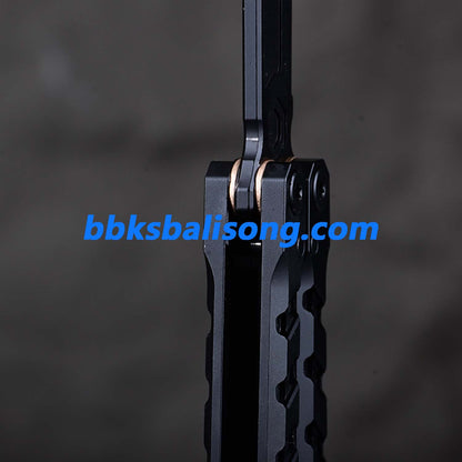 Titus Hex Balisong Clone 7075 Aluminum Handle Bushings System