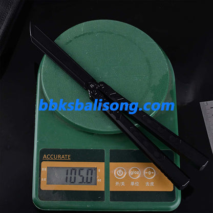 Titus Hex Balisong Clone 7075 Aluminum Handle Bushings System