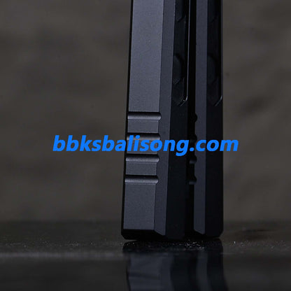 Titus Hex Balisong Clone 7075 Aluminum Handle Bushings System