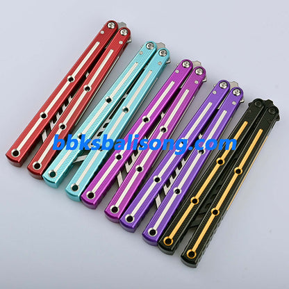 Titus Kraken V3 Live Blade Balisong Clone Dual-Tone Version
