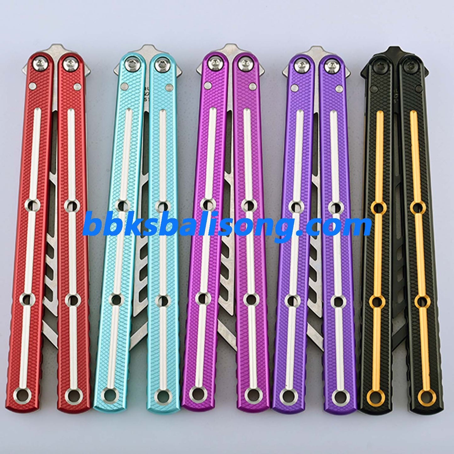 Titus Kraken V3 Live Blade Balisong Clone Dual-Tone Version