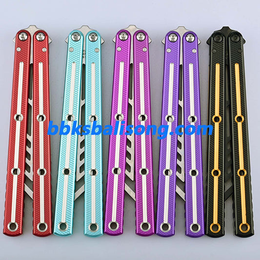 Titus Kraken V3 Live Blade Balisong Clone Dual-Tone Version