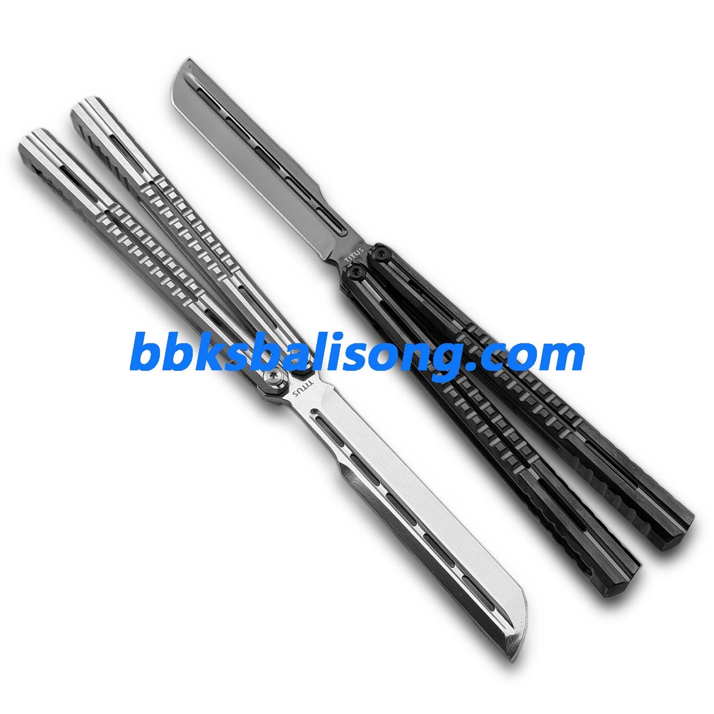 Titus Mirage Original Balisong Titanium Handle