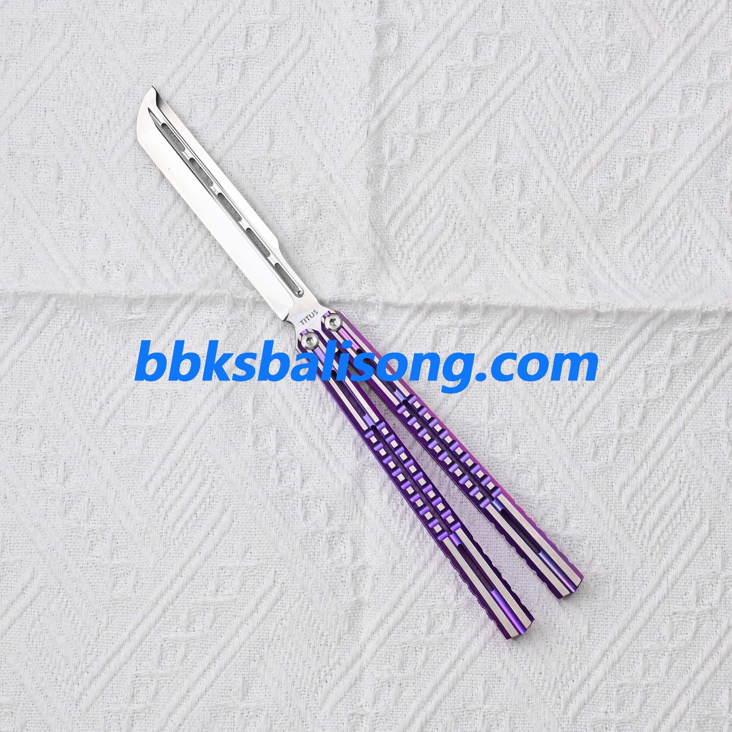 Titus Mirage Original Balisong Titanium Handle