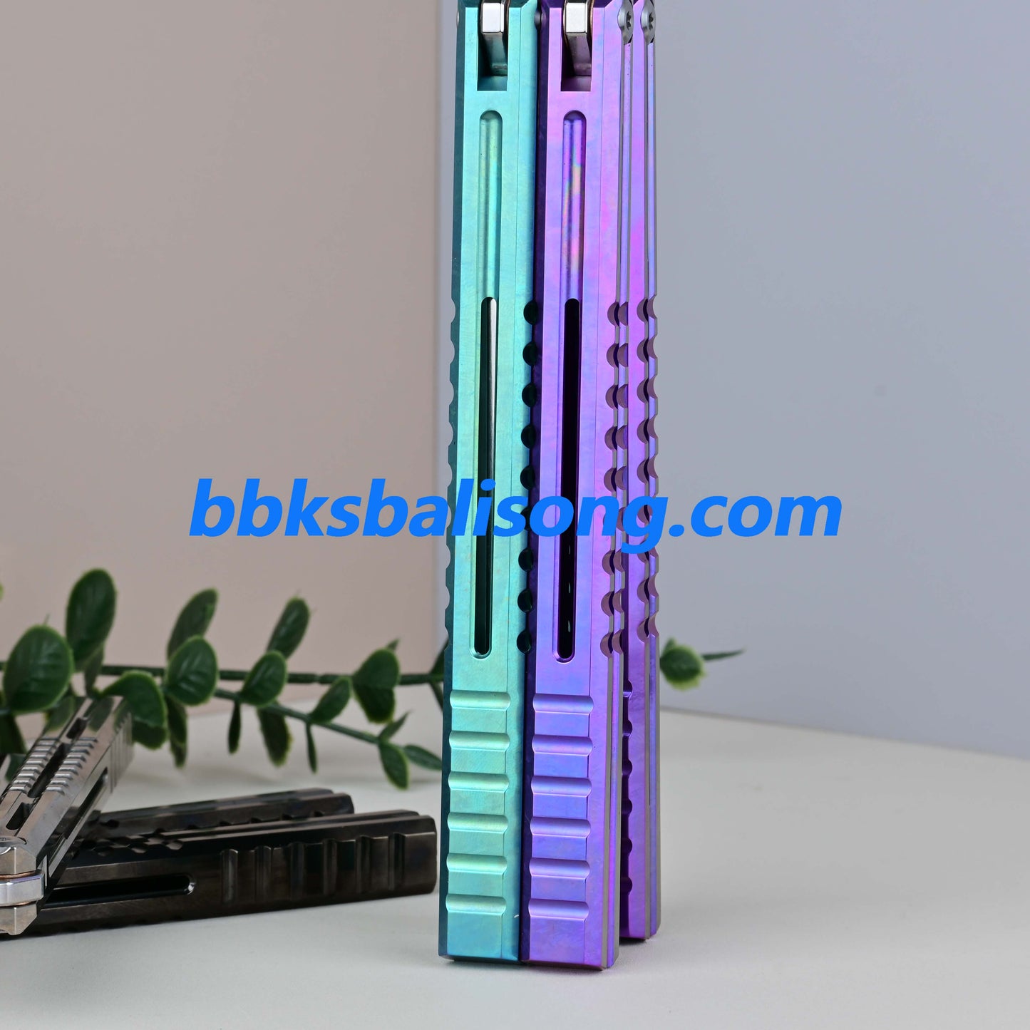 Titus Mirage Original Balisong Titanium Handle