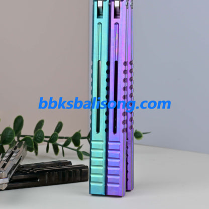 Titus Mirage Original Balisong Titanium Handle