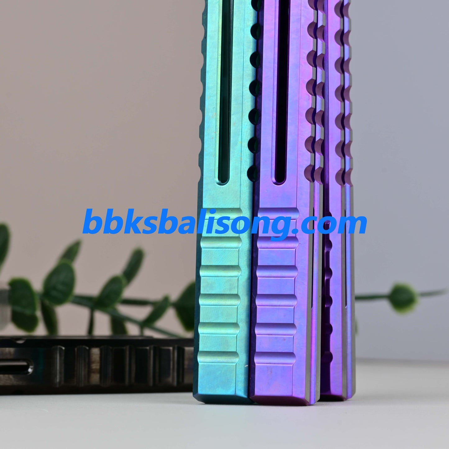 Titus Mirage Original Balisong Titanium Handle