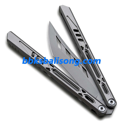 Titus Morph Balisong Titanium Handle