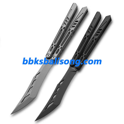 Titus Morph Balisong Titanium Handle