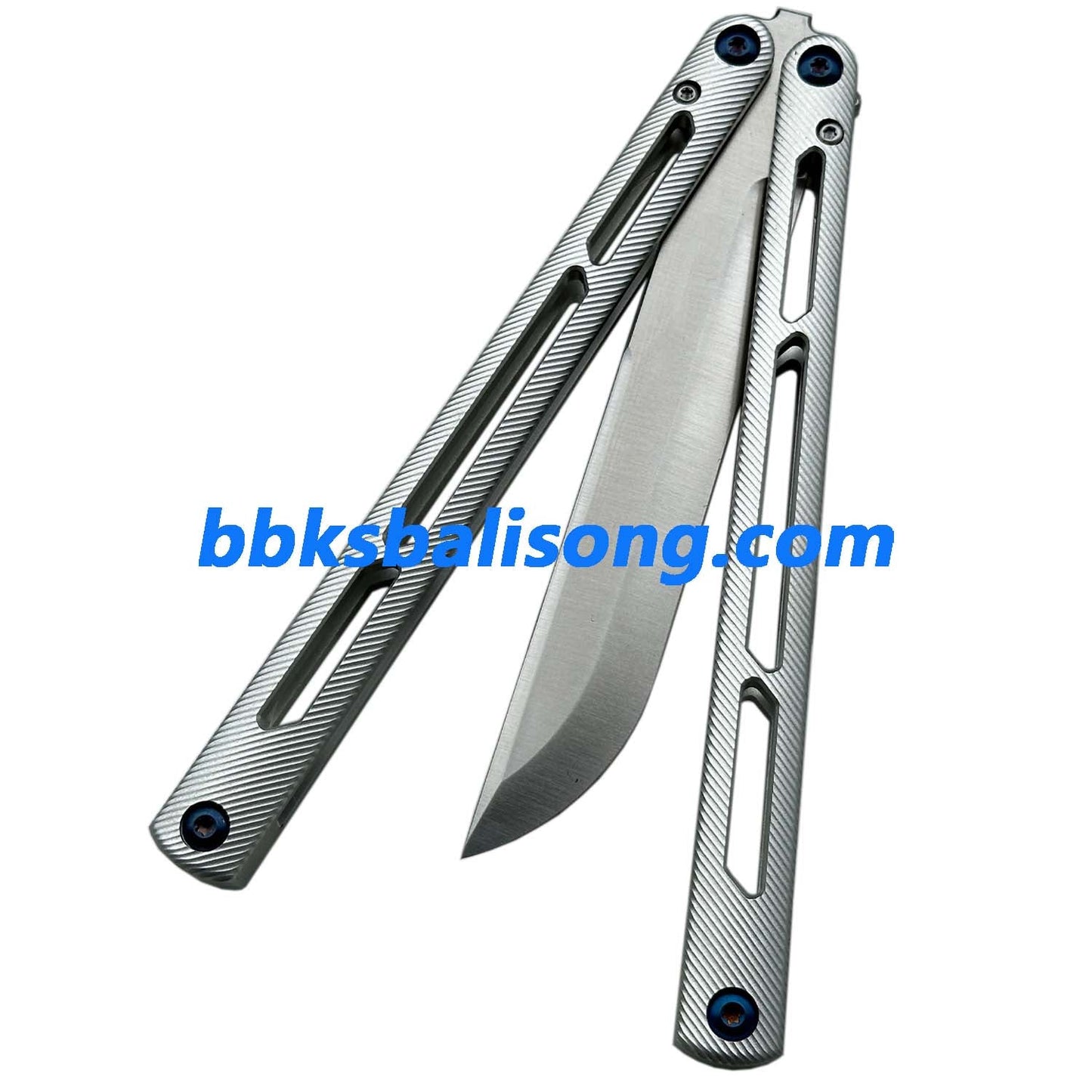 Titus Tsunami Clone Balisong Trainer 7075 Aluminum Handle Bushing System