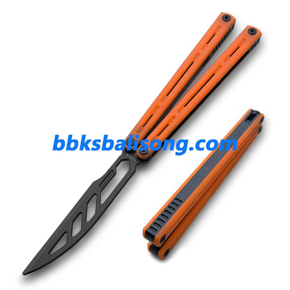 Titus Egrets Original Balisong G10+7075 Aluminum Handle Bushings System