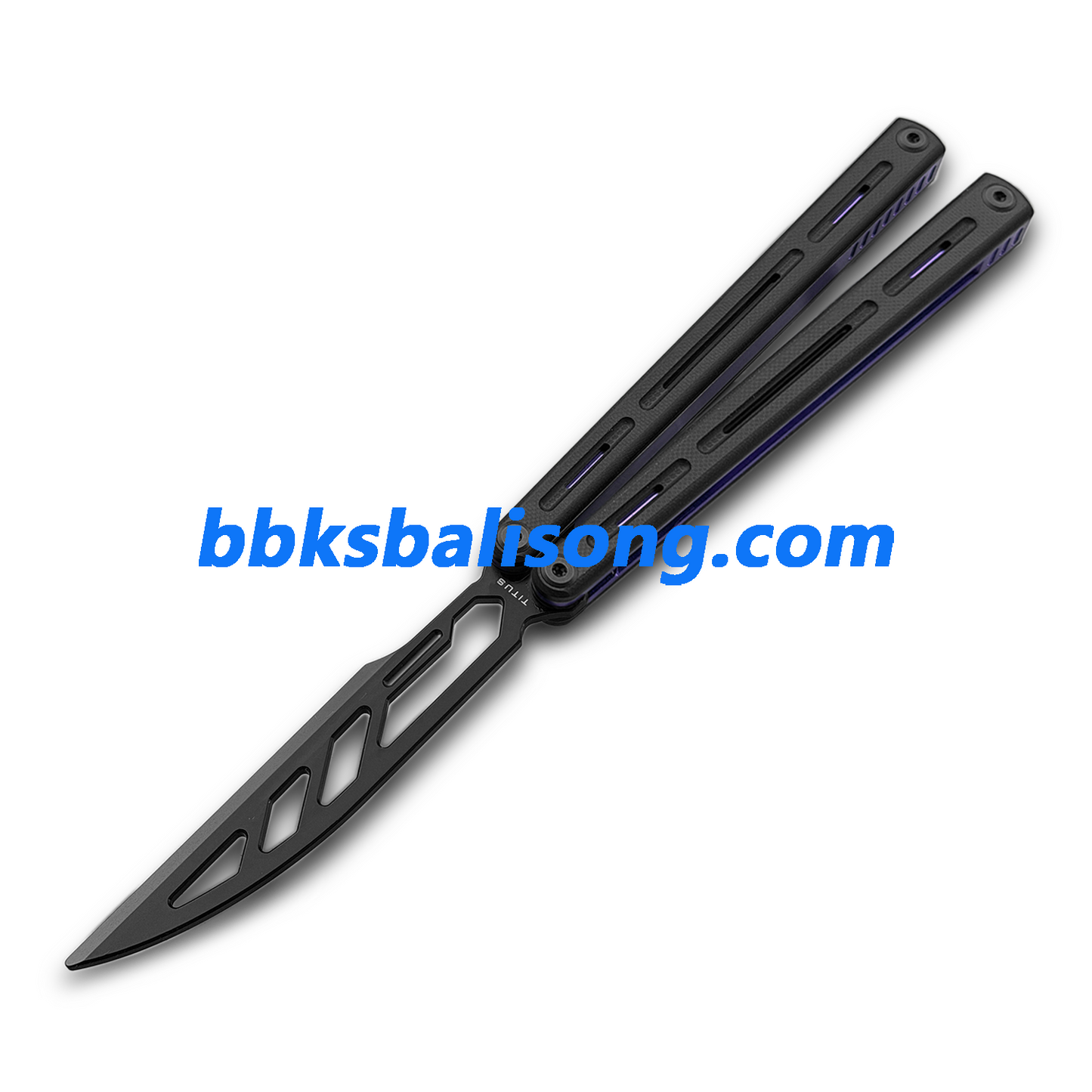 Titus Egrets Original Balisong Trainer G10+7075 Aluminum Handle