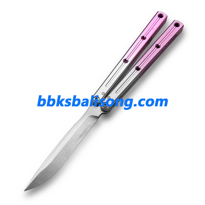 Titus Flow Channel Kraken V3 Balisong Clone 7075 Alunium Glossy Handle