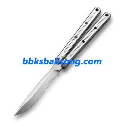 Titus Flow Channel Kraken V3 Balisong Clone 7075 Alunium Glossy Handle