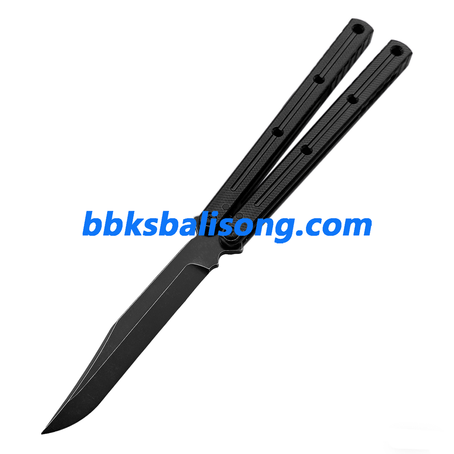 Titus Kraken V3 Balisong Clone 7075 Aluminum False Edge Blade