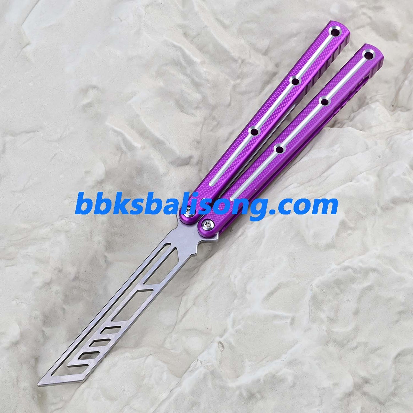 Titus Kraken V3 Live Blade Balisong Clone Dual-Tone Version