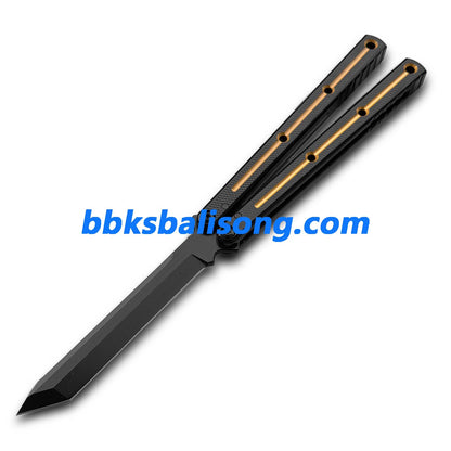 Titus Kraken V3 Live Blade Balisong Clone Dual-Tone Version