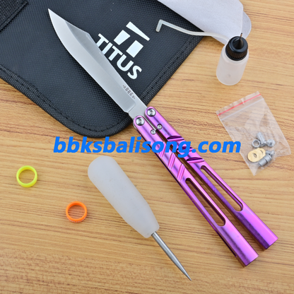 Titus Titanium CHAB Clone Bushings System Titanium Channel Alpha Beast