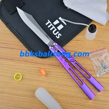 Titus Titanium CHAB Clone Bushings System Titanium Channel Alpha Beast