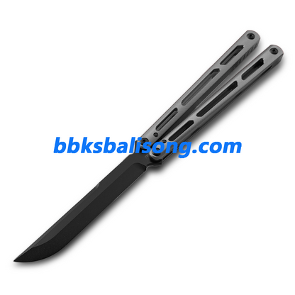 Titus Tsunami V4 Clone Balisong Trainer 7075 Aluminum Handle Bushing System