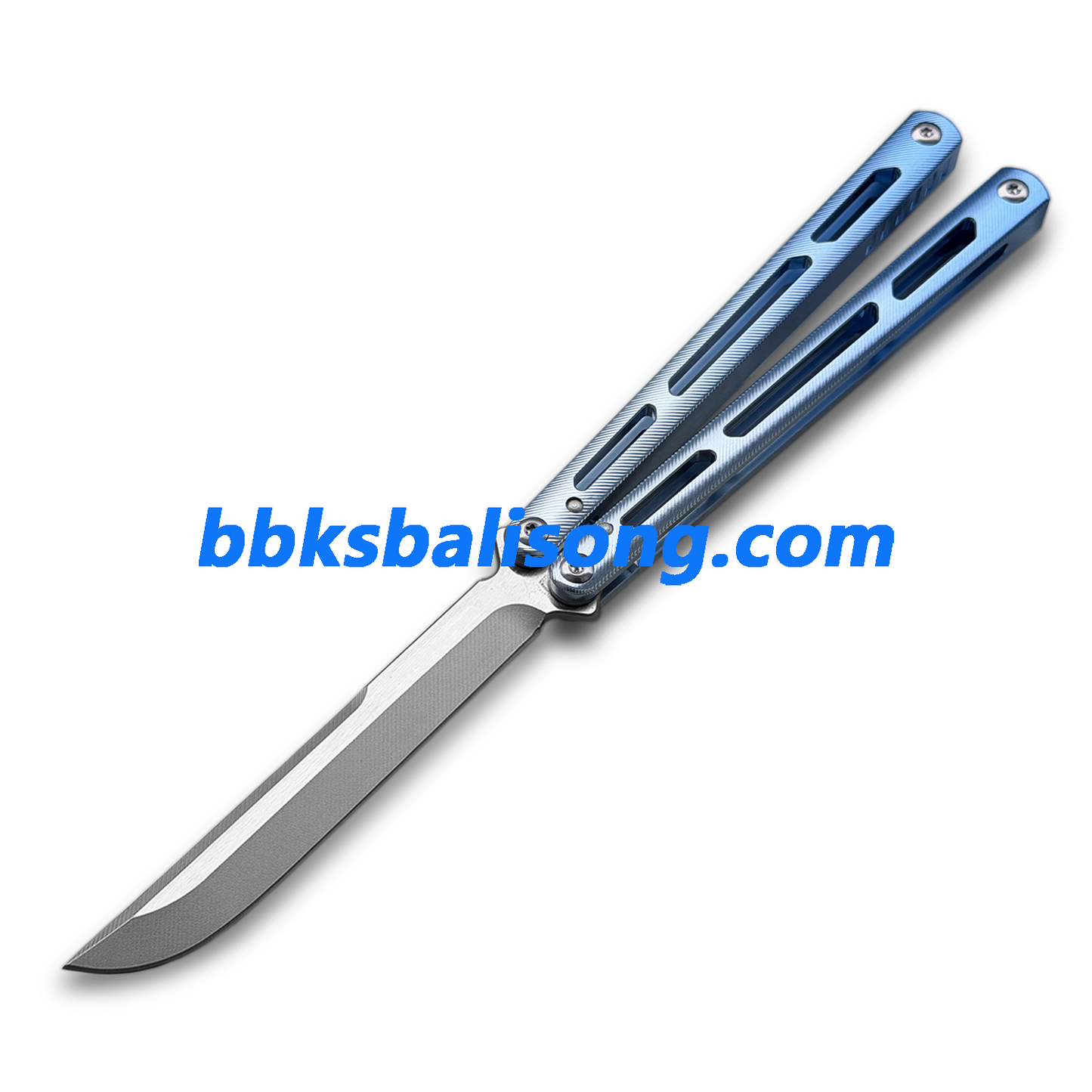 Titus Tsunami V4 Clone Balisong Trainer 7075 Aluminum Handle Bushing System